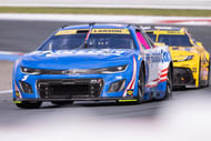 Kyle Larson (5) in the NASCAR Cup Series race at Charlotte Roval. Source: Imagn